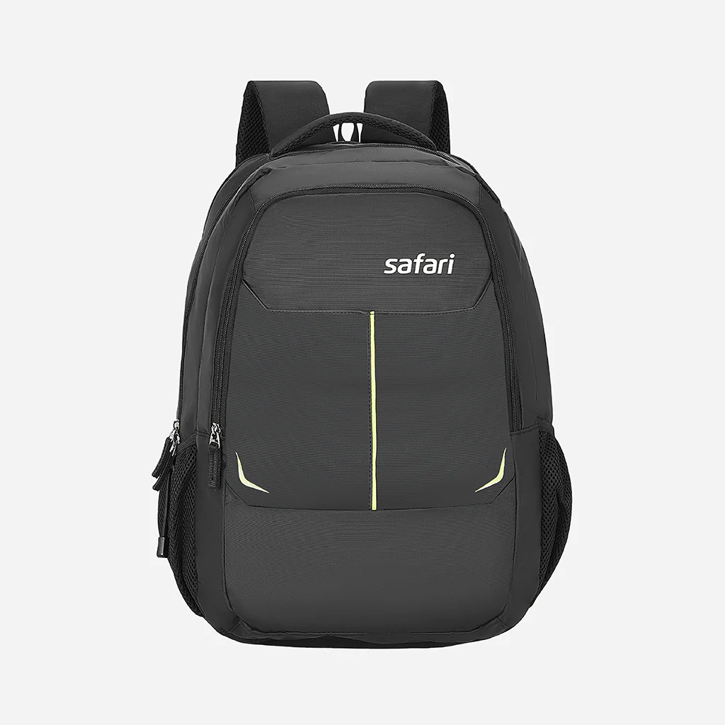 Safari Delta Plus 3 36L Black Backpack with Rain cover and Easy Access Pockets - Image 3