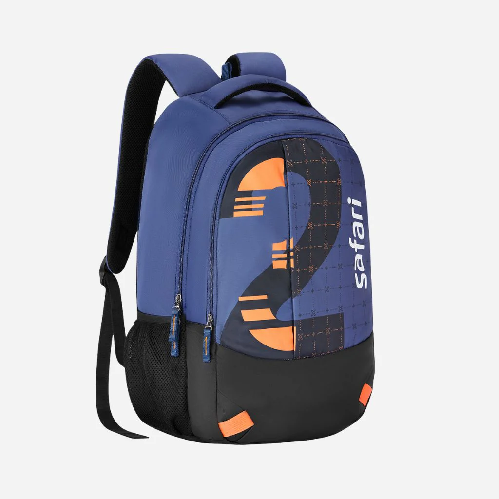 Duo 16 32L Blue School Backpack with Easy Access Pockets - Image 3