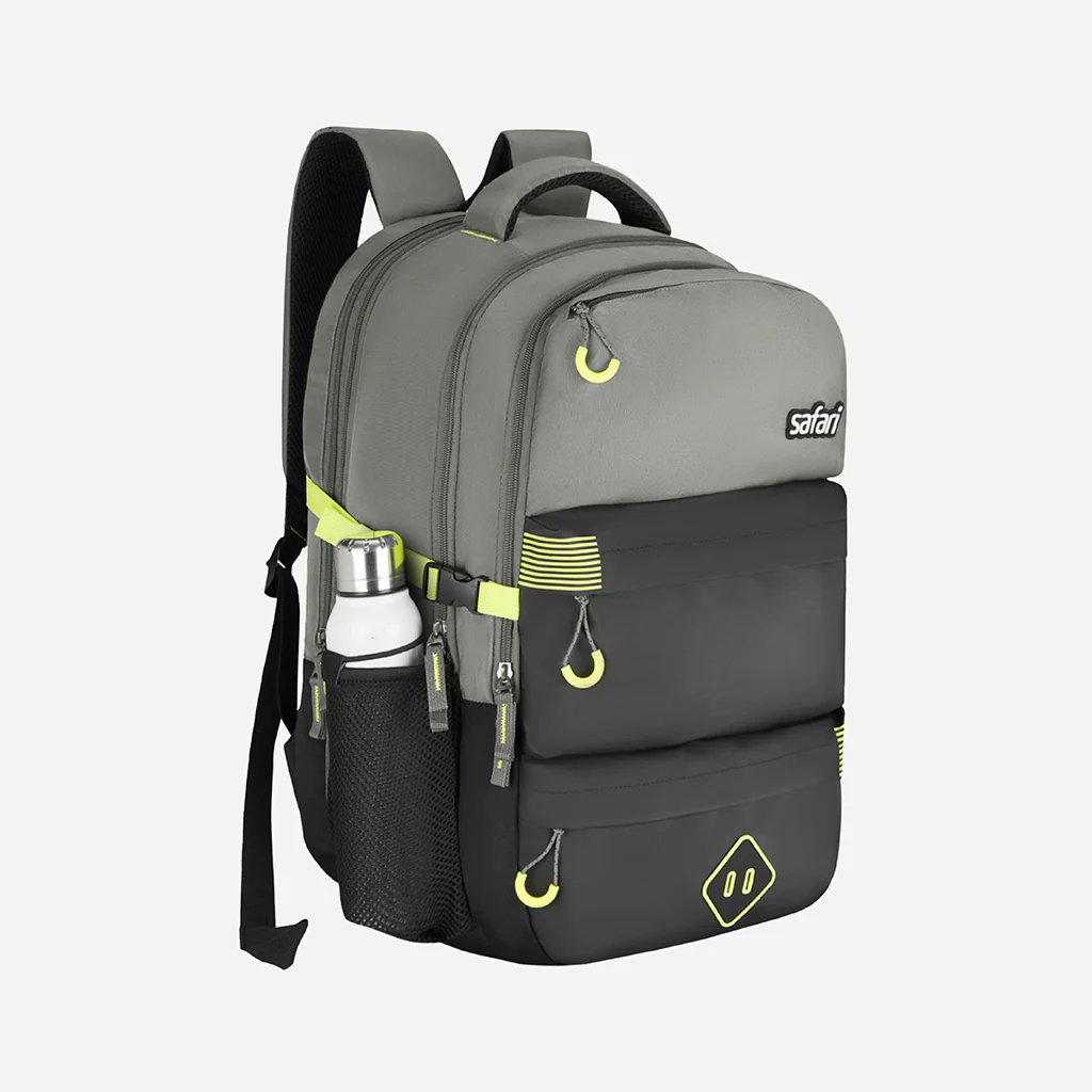 Safari Expand 8 48L Black Laptop Backpack with Easy Access Pockets - Image 3