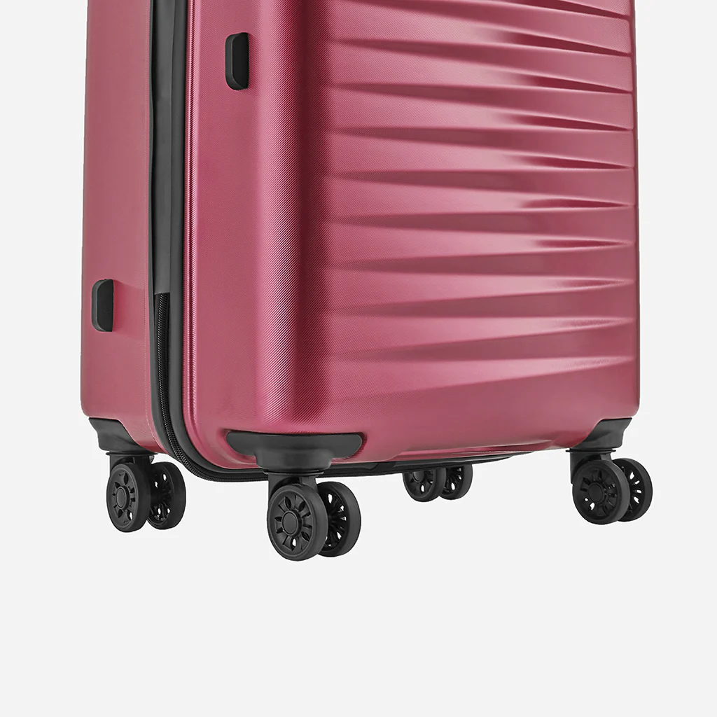 Safari Fiesta Wine Red Trolley Bag with Dual Wheels - Image 15