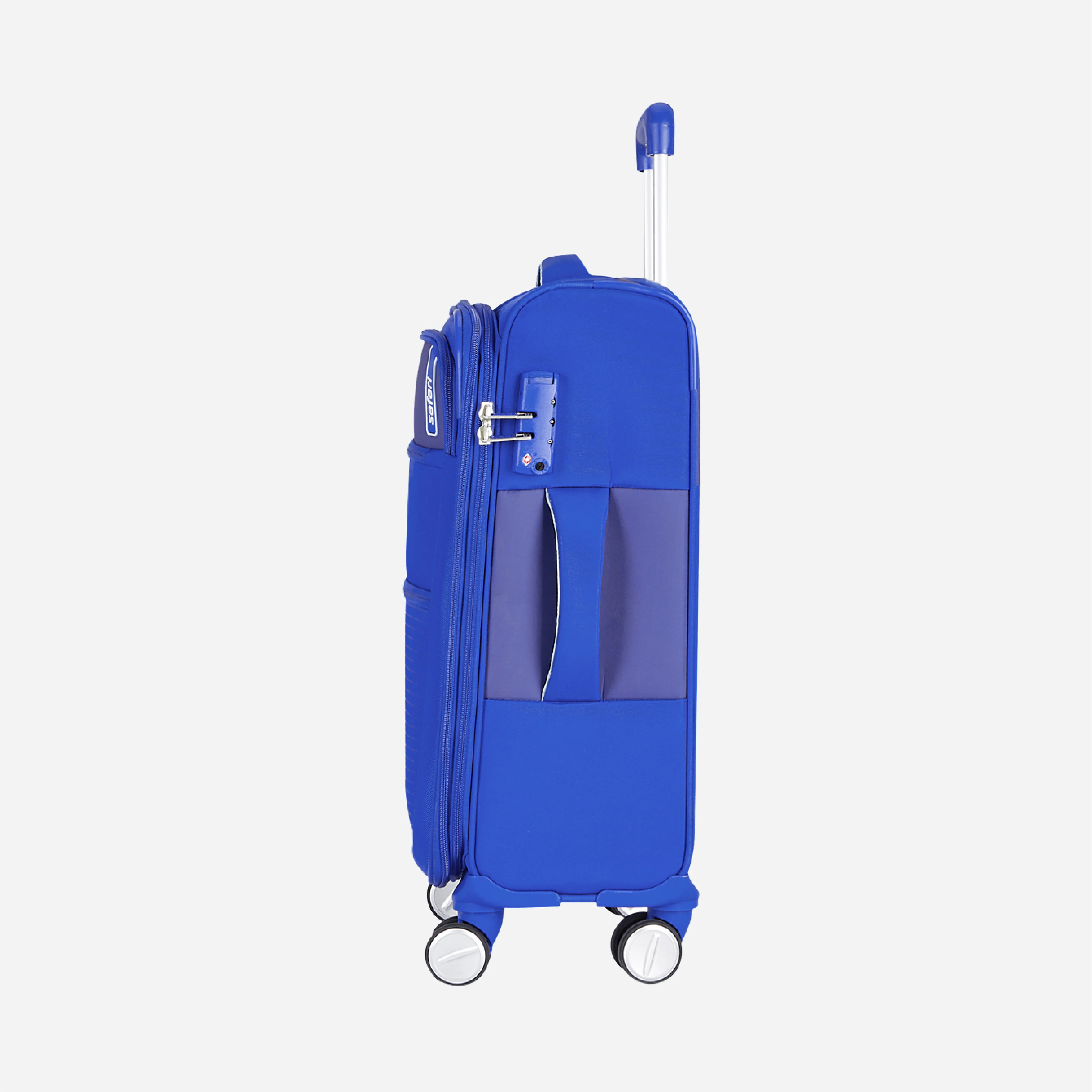 Safari Jetsetter Blue Trolley Bag with Dual Wheels & TSA Lock - Image 14