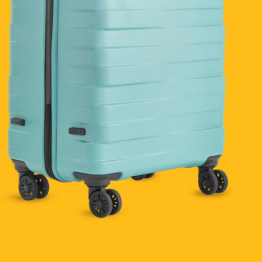 Safari Mint Spearmint Trolley Bag with Dual Wheels - Image 22
