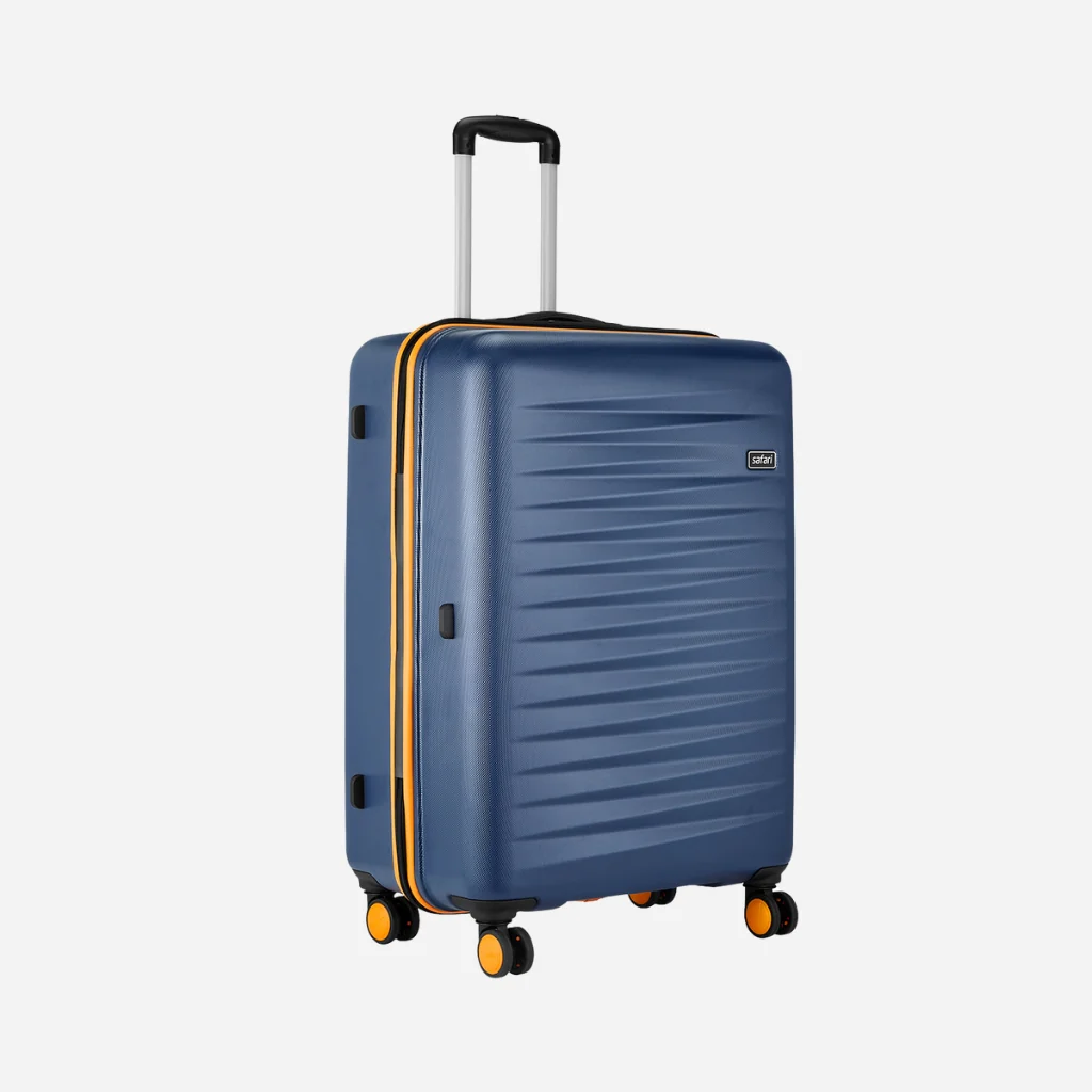 Safari Defender Graphic Blue Trolley Bag with TSA lock and Dual Wheels - Image 41