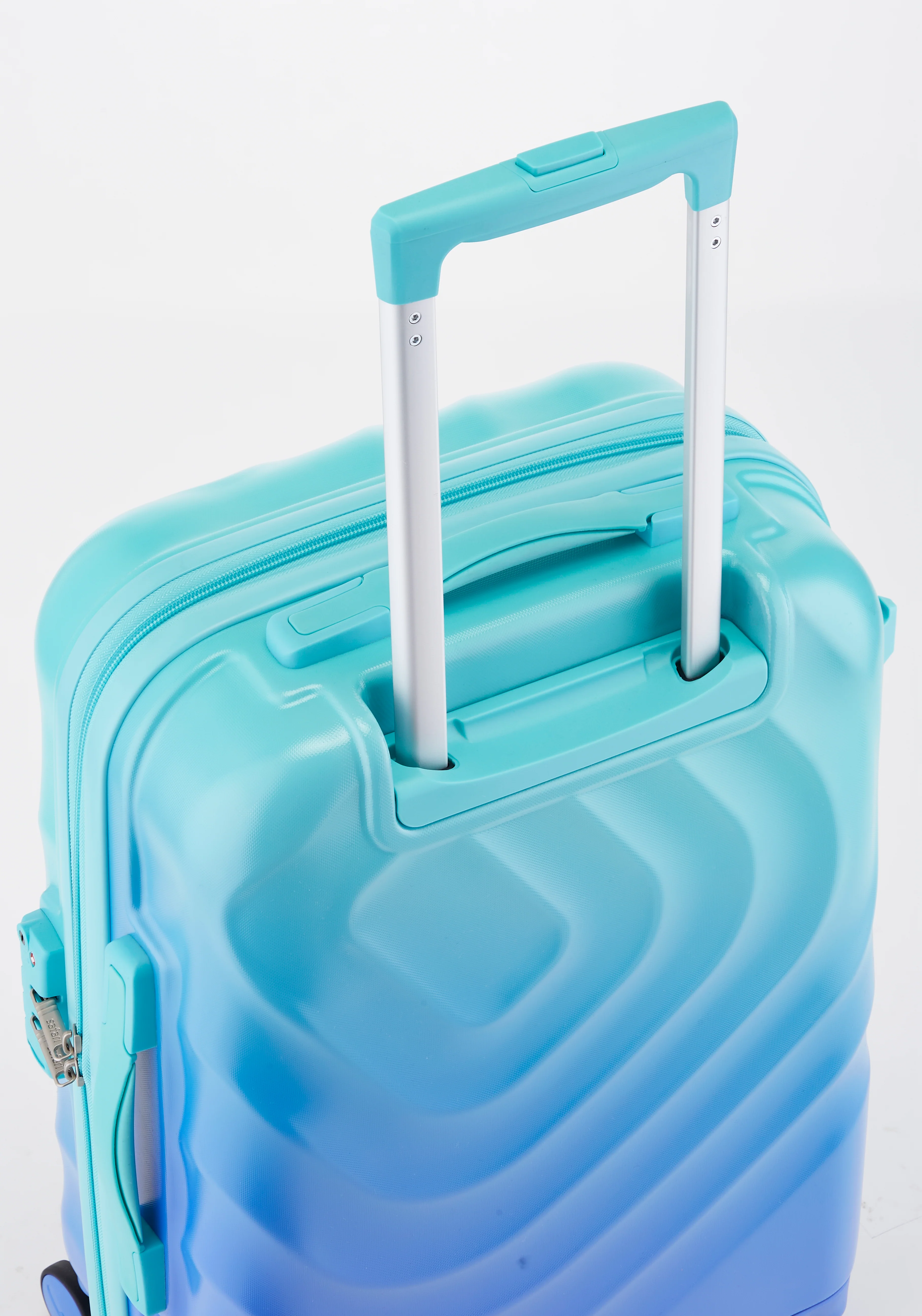 Safari Haze Splash Trolley Bag with TSA Lock, Dual wheels, Side Hooks and Anti-theft Zipper - Image 11