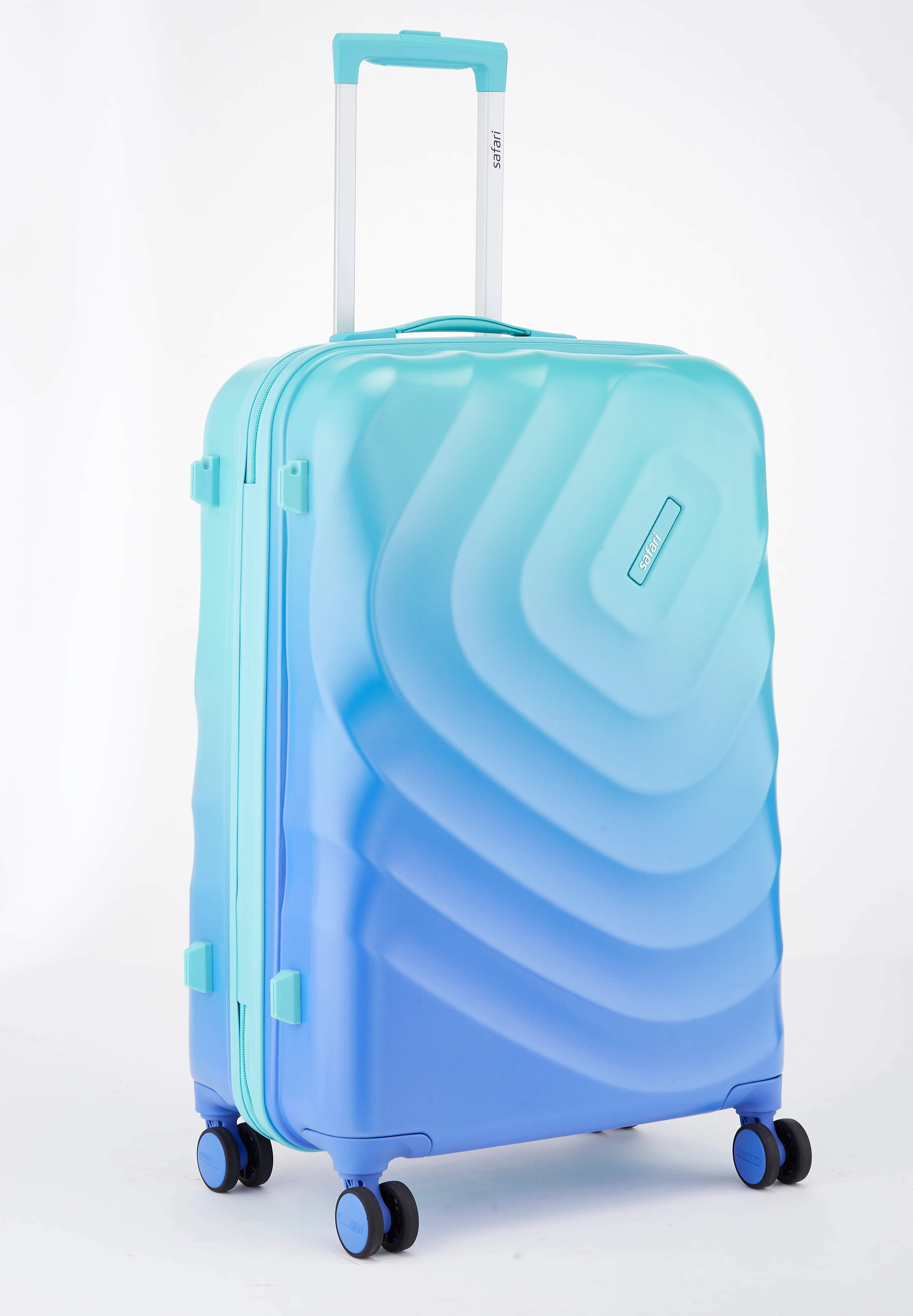 Safari Haze Splash Trolley Bag with TSA Lock, Dual wheels, Side Hooks and Anti-theft Zipper - Image 17