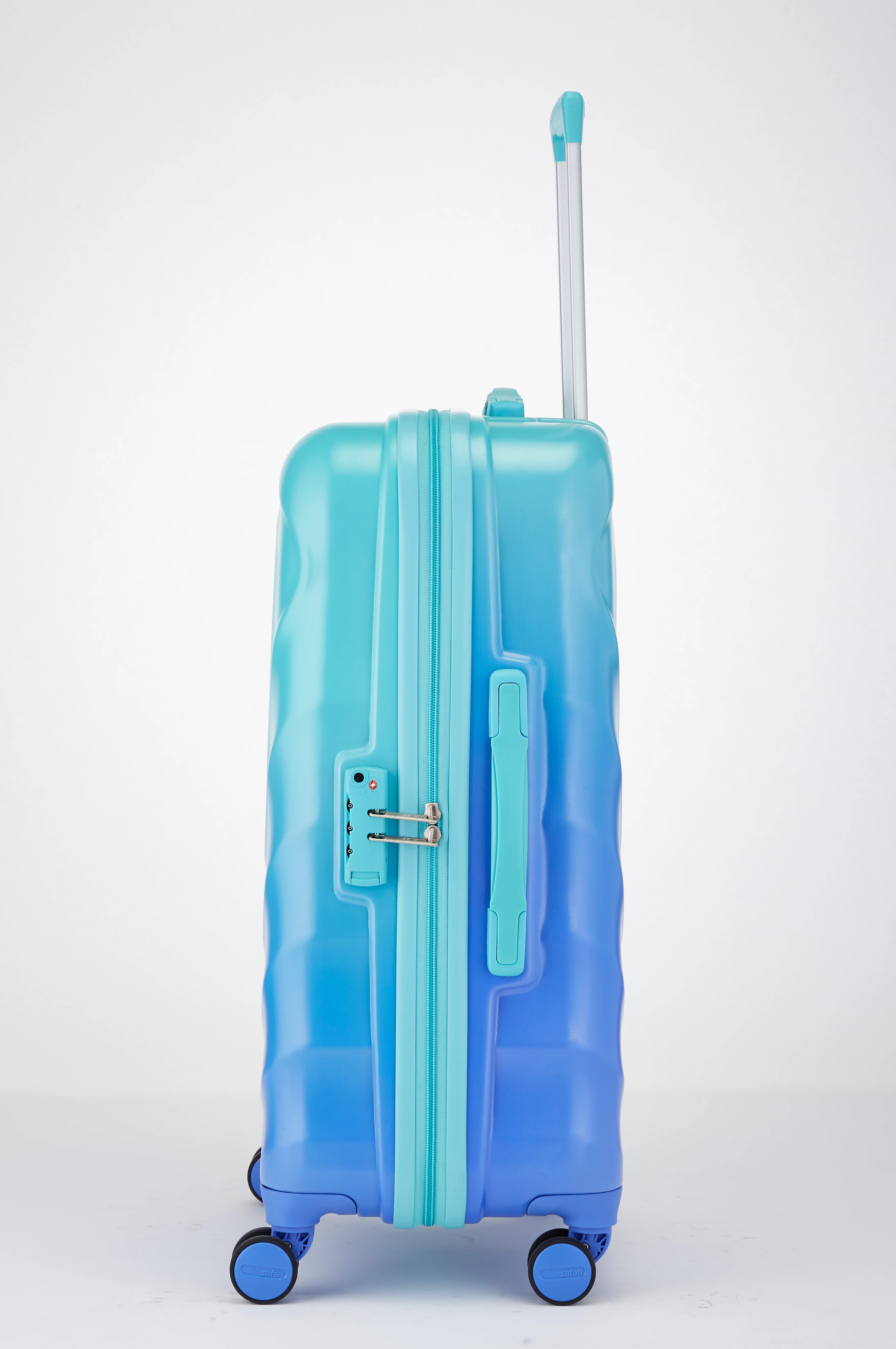 Safari Haze Splash Trolley Bag with TSA Lock, Dual wheels, Side Hooks and Anti-theft Zipper - Image 18
