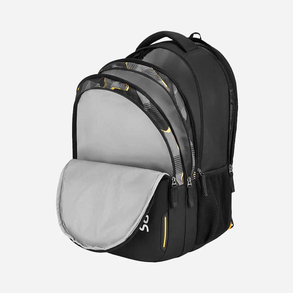 Safari Mega 13 43L Black School Backpack with with Easy Access Pockets - Image 6