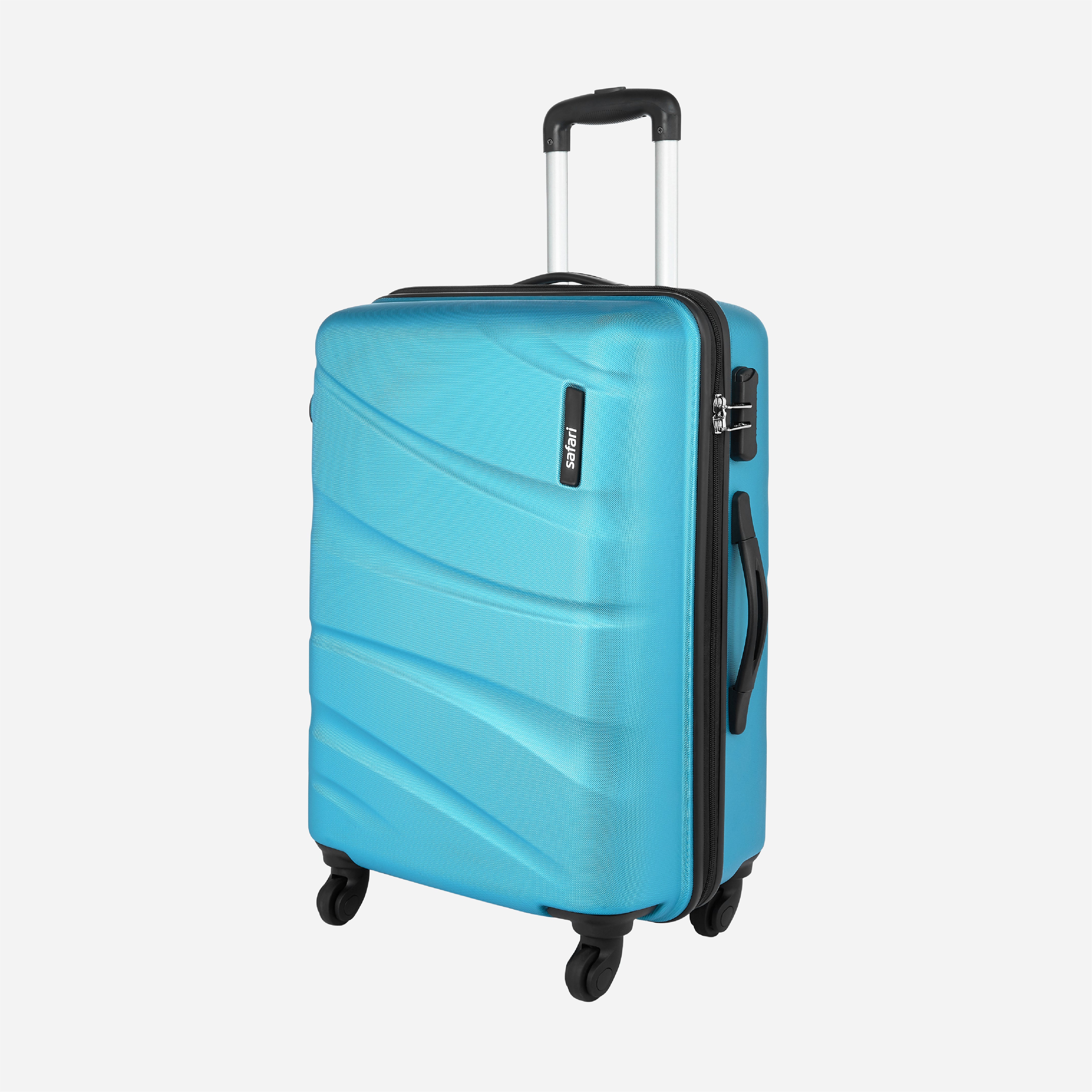 Safari Orb 4W Metallic Purple Trolley Bag with 360° Wheels - Image 9